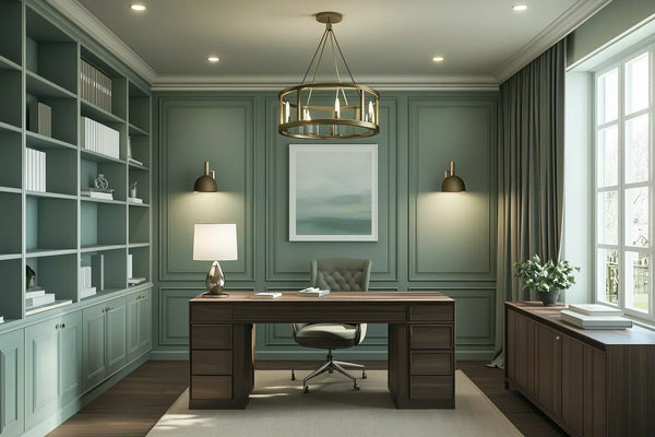 Home Office Paint Colours to Boost Productivity