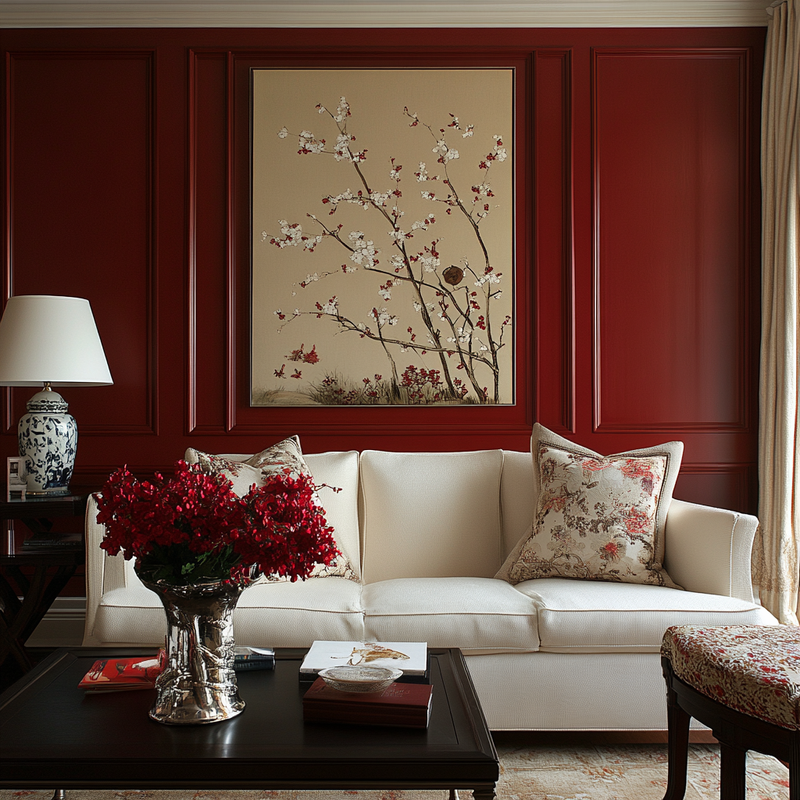 Benjamin Moore Red Paint Samples