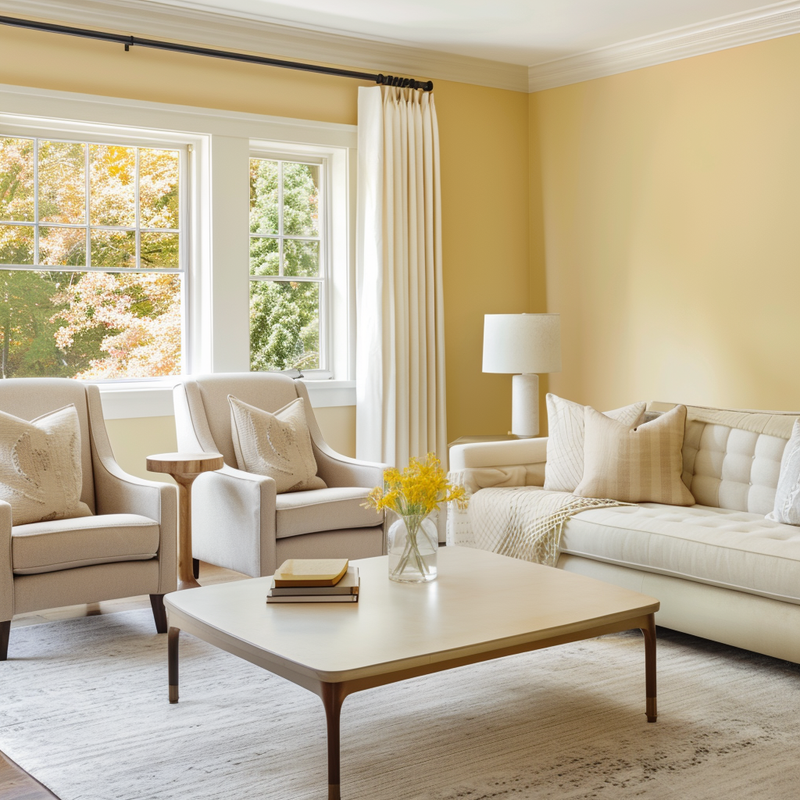 Benjamin Moore Yellow Paint Samples