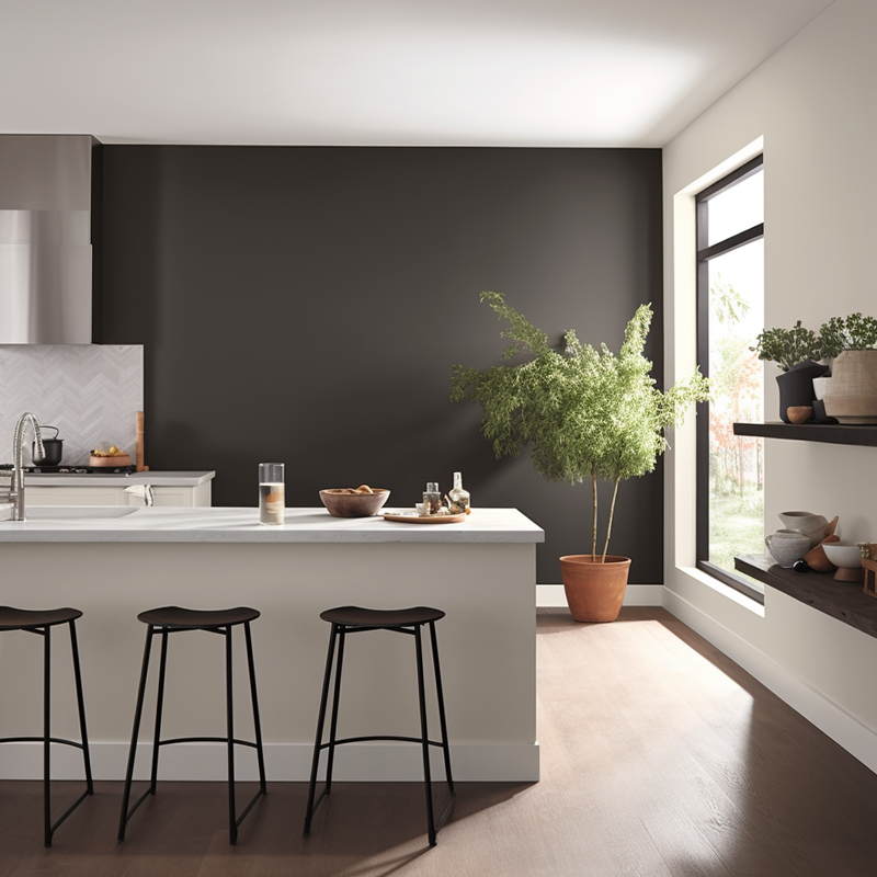 Sherwin-Williams Black Paint Samples