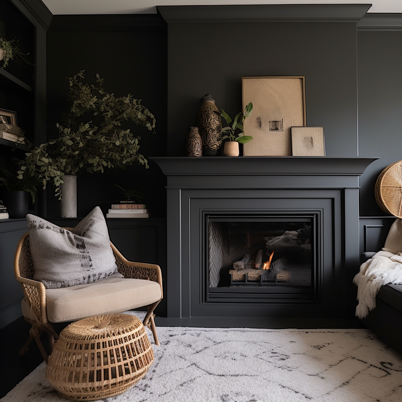 Benjamin Moore Black Paint Samples