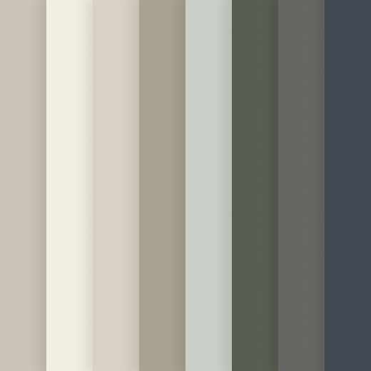 Benjamin Moore Colors to Pair with Revere Pewter HC-172